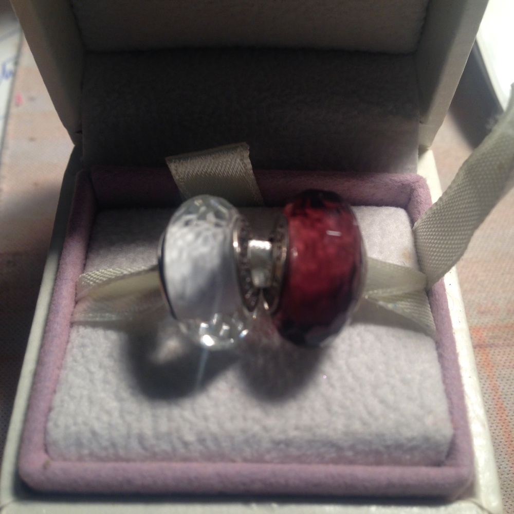 Pandora Set (2) “Fascinating. Purple & White”